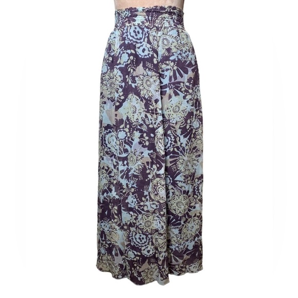 CAbi Dresses & Skirts - CAbi Silk Lined Twirly Circle maxi Skirt Size M